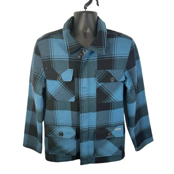 Alpinestars Other - Alpinestars Elmer Flannel Jacket Heavy Fleece Lined Full Zip Moto Biker Size Med